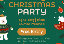 🎄🎅 𝐓𝐇𝐔̛ 𝐌𝐎̛̀𝐈 𝐓𝐇𝐀𝐌 𝐃𝐔̛̣ 𝐂𝐇𝐑𝐈𝐒𝐓𝐌𝐀𝐒 𝐏𝐀𝐑𝐓𝐘 𝐓𝐀̣𝐈 𝐒𝐀𝐋𝐌𝐎𝐍 𝐏𝐑𝐄𝐒𝐂𝐇𝐎𝐎𝐋